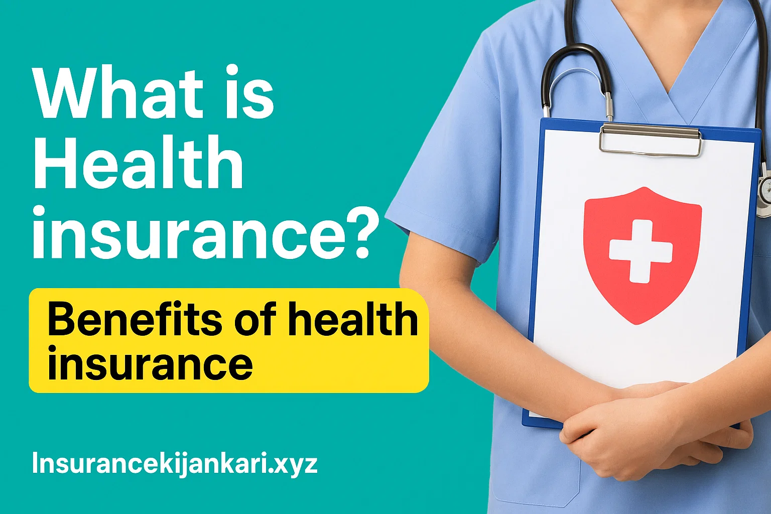 What is Health insurance? Benefits of health insurance