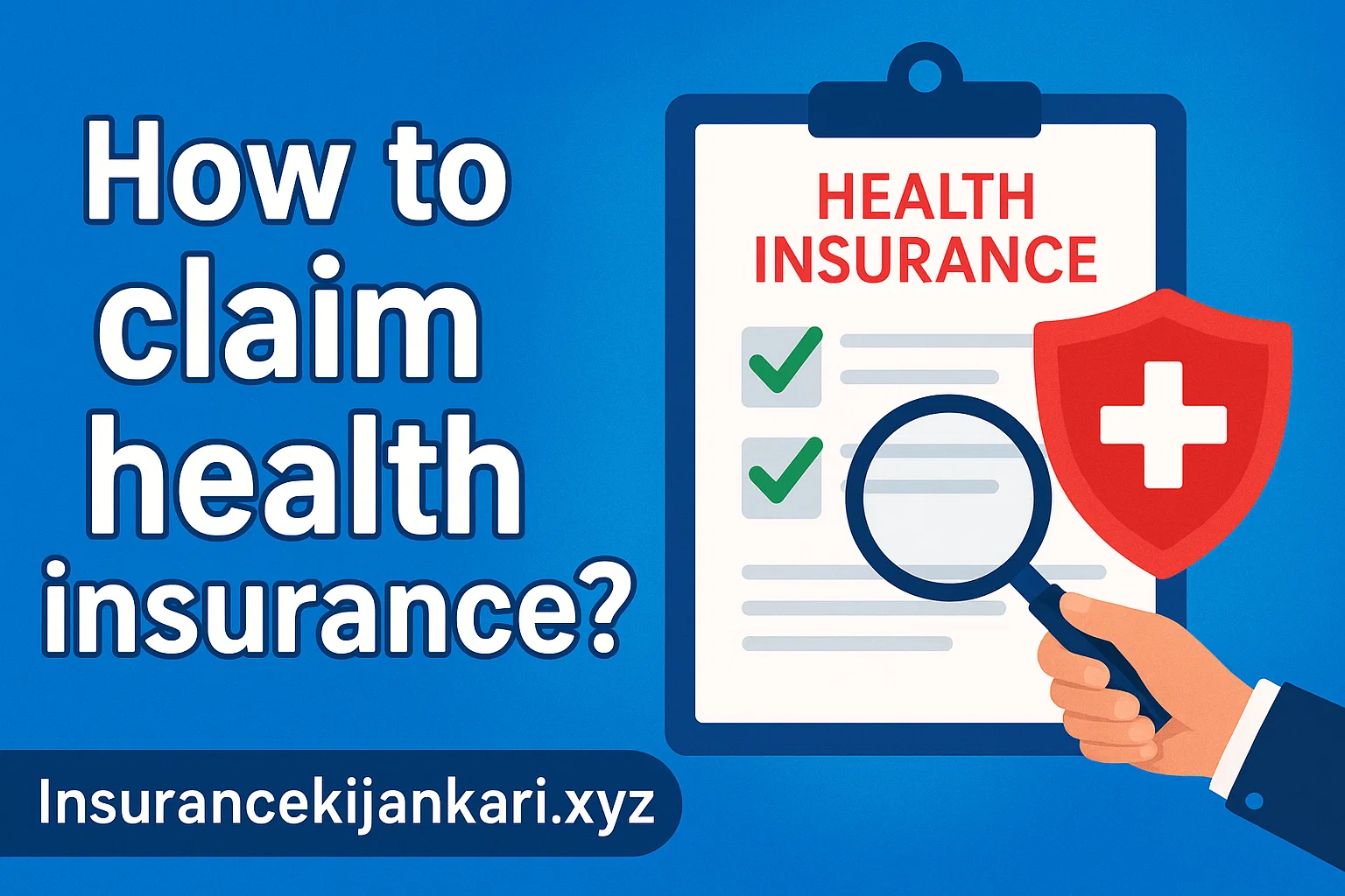 How to claim health insurance fast