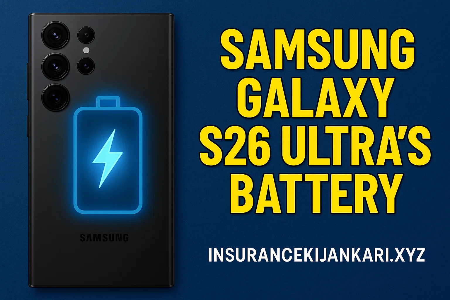 Samsung Galaxy S26 Ultra Battery