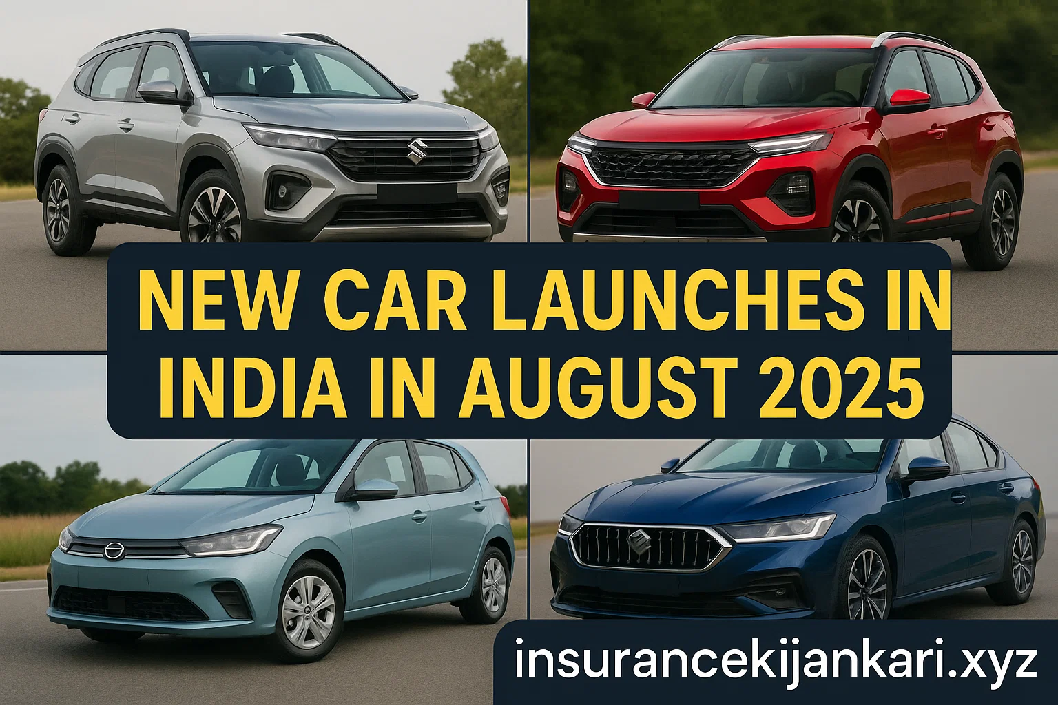 New Car Launches in India in August 2025